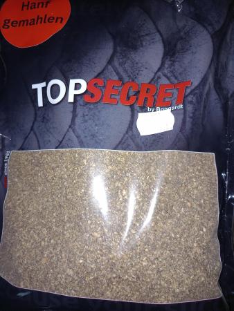 Top Secret Hanf natur gemahlen